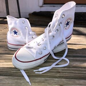 White High Top Converse